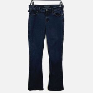 Rock & Republic Kasandra Bootcut Jeans Womens 12M Blue Denim Cotton Blend Casual